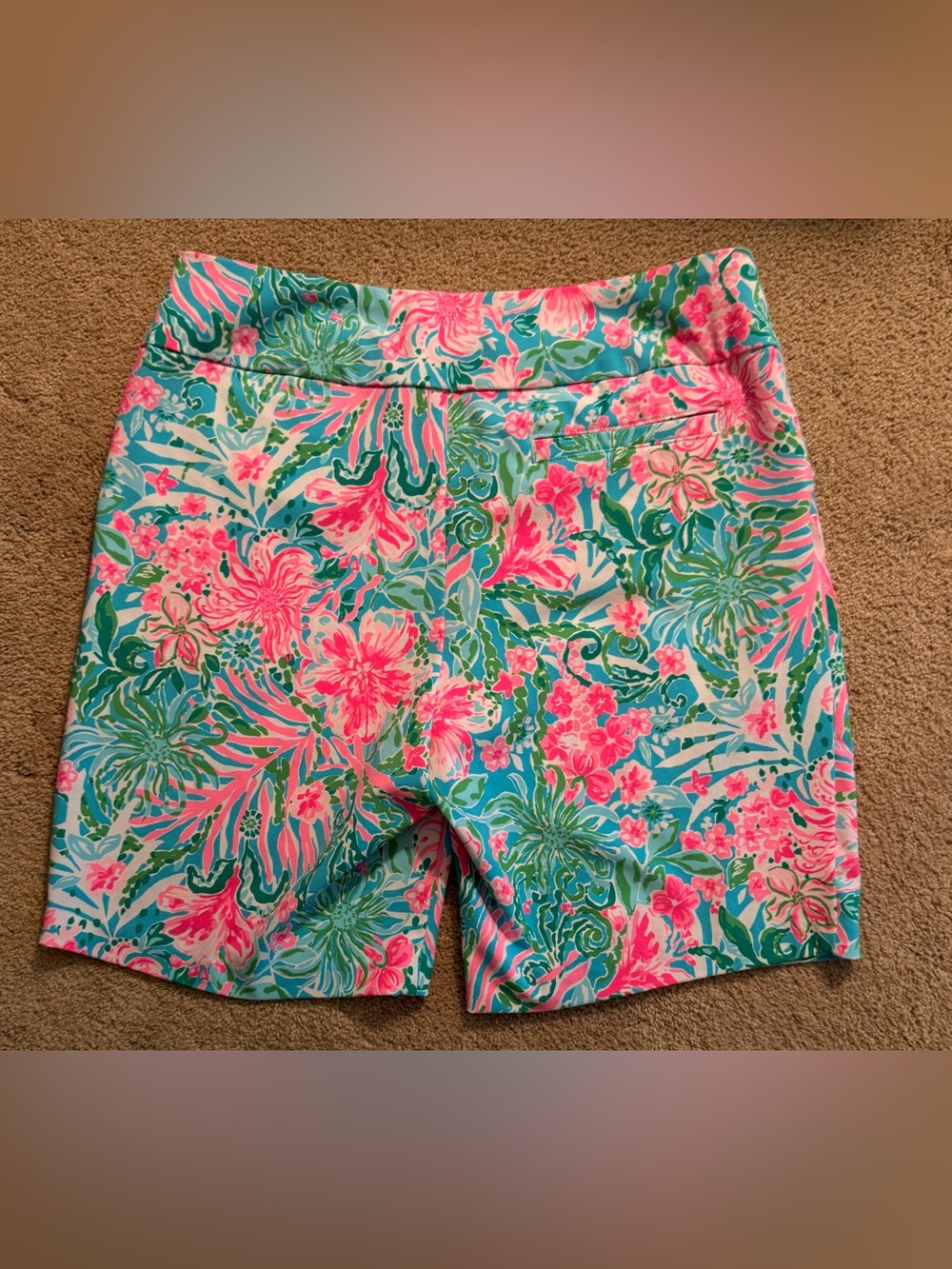 LILLY PULITZER LUXLETIC BIKE SHORTS - Picture 3 of 3